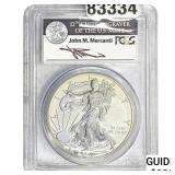 2011-P Silver Eagle PCGS PR70 25th Anniversary