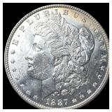 1887 Silver Morgan Dollar UNCIRCULATED