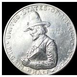 1920 Silver Pilgrim Half Dollar CLOSELY  UNCIRCUL