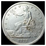 1878-S Silver Trade Dollar  NEARLY UNCIRCULATED