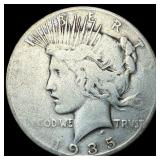 1935 Peace Silver Dollar NICELY CIRCULATED