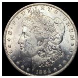 1884 Morgan Silver Dollar UNCIRCULATED