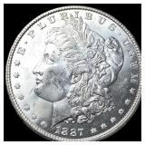 1887 Silver Morgan Dollar UNCIRCULATED
