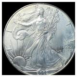 2002 1 oz Silver American Eagle $1 UNCIRCULATED
