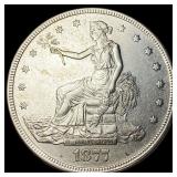 1877-S Silver Trade Dollar CLOSELY UNCIRCULATED