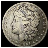 1894-O Silver Morgan Dollar LIGHTLY CIRCULATED