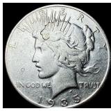 1935-S Silver Peace Dollar LIGHTLY CIRCULATED