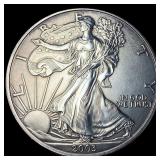 2003 1 oz Silver American Eagle $1 UNCIRCULATED