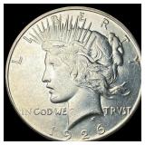1926-D Silver Peace Dollar CHOICE AU