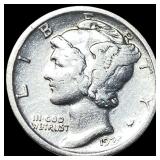 1925-D Silver Mercury Dime NEARLY  UNCIRCULATED