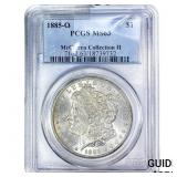 1885-O Morgan Silver Dollar PCGS MS63