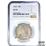 1826 Capped Bust Half Dollar NGC VF25
