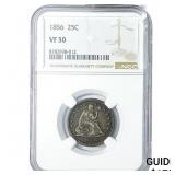 1856 Standing Liberty Quarter NGC VF30