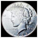 1928 Peace Silver Dollar CLOSELY UNCIRCULATED