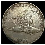 1857 Flying Eagle Cent CLOSELY UNCIRCULATED
