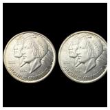 [2]1936-S Arkansas Silver Half Dollars  UNCIRCULA