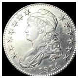 1824 Capped Bust Half Dollar CLOSELY  UNCIRCULATE