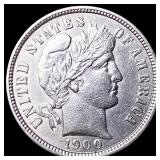 1900 Silver Barber Dime UNCIRCULATED