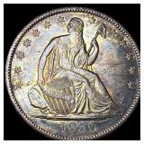 1850-O Silver Half Dollar CLOSELY UNCIRCULATED