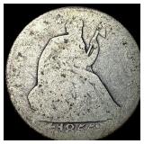 1857-O Silver Seated Liberty Half Dollar NICELY CI