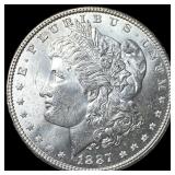 1887 Morgan Silver Dollar UNCIRCULATED
