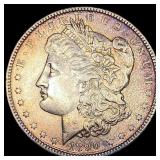1890-S Silver Morgan Dollar CHOICE AU