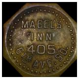 trade token from Mabel's Inn 405 6th Ave So HIGH G