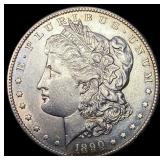 1890 Morgan Silver Dollar CLOSELY UNCIRCULATED