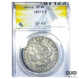 1897-O Morgan Silver Dollar ANACS EF45