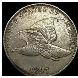 1857 Flying Eagle Cent CLOSELY UNCIRCULATED