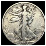 1933 Walking Liberty Half Dollar LIGHTLY CIRCULATE