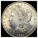 1921 Silver Morgan Dollar CHOICE BU