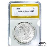1888 Morgan Silver Dollar PGA Brilliant UNC