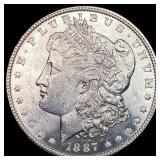 1887 Silver Morgan Dollar UNCIRCULATED