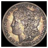 1890 Morgan Silver Dollar NEARLY UNCIRCULATED