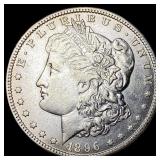 1896-O Silver Morgan Dollar CLOSELY UNCIRCULATED