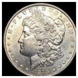 1878-S Silver Morgan Dollar CLOSELY UNCIRCULATED