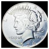 1934-D Silver Peace Dollar UNCIRCULATED