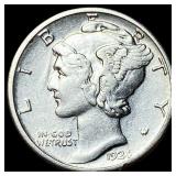 1924-S Silver Mercury Dime CLOSELY UNCIRCULATED