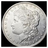 1879 Silver Morgan Dollar CLOSELY  UNCIRCULATED