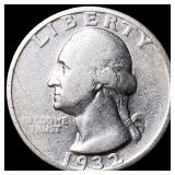 1932-S Washington Silver Quarter LIGHTLY  CIRCULA
