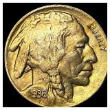 1936-D Buffalo Nickel UNCIRCULATED