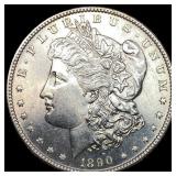 1890-S Silver Morgan Dollar UNCIRCULATED