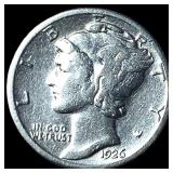 1926-S Silver Mercury Dime CLOSELY UNCIRCULATED