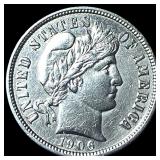1906 Barber Dime  CLOSELY UNCIRCULATED
