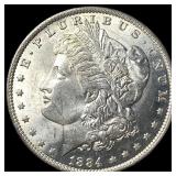 1884 Morgan Silver Dollar UNCIRCULATED