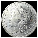 1884-S Silver Morgan Dollar LIGHTLY CIRCULATED