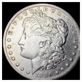 1886-O Silver Morgan Dollar NEARLY UNCIRCULATED