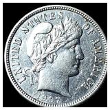 1907-D Silver Barber Dime CLOSELY UNCIRCULATED