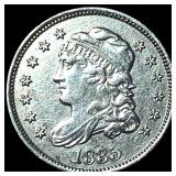 1835 Capped Bust Half Dime  CLOSELY UNCIRCULATED